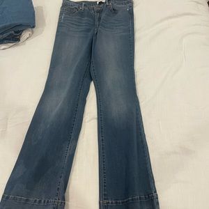 Crown & Ivy wide leg jeans size 10